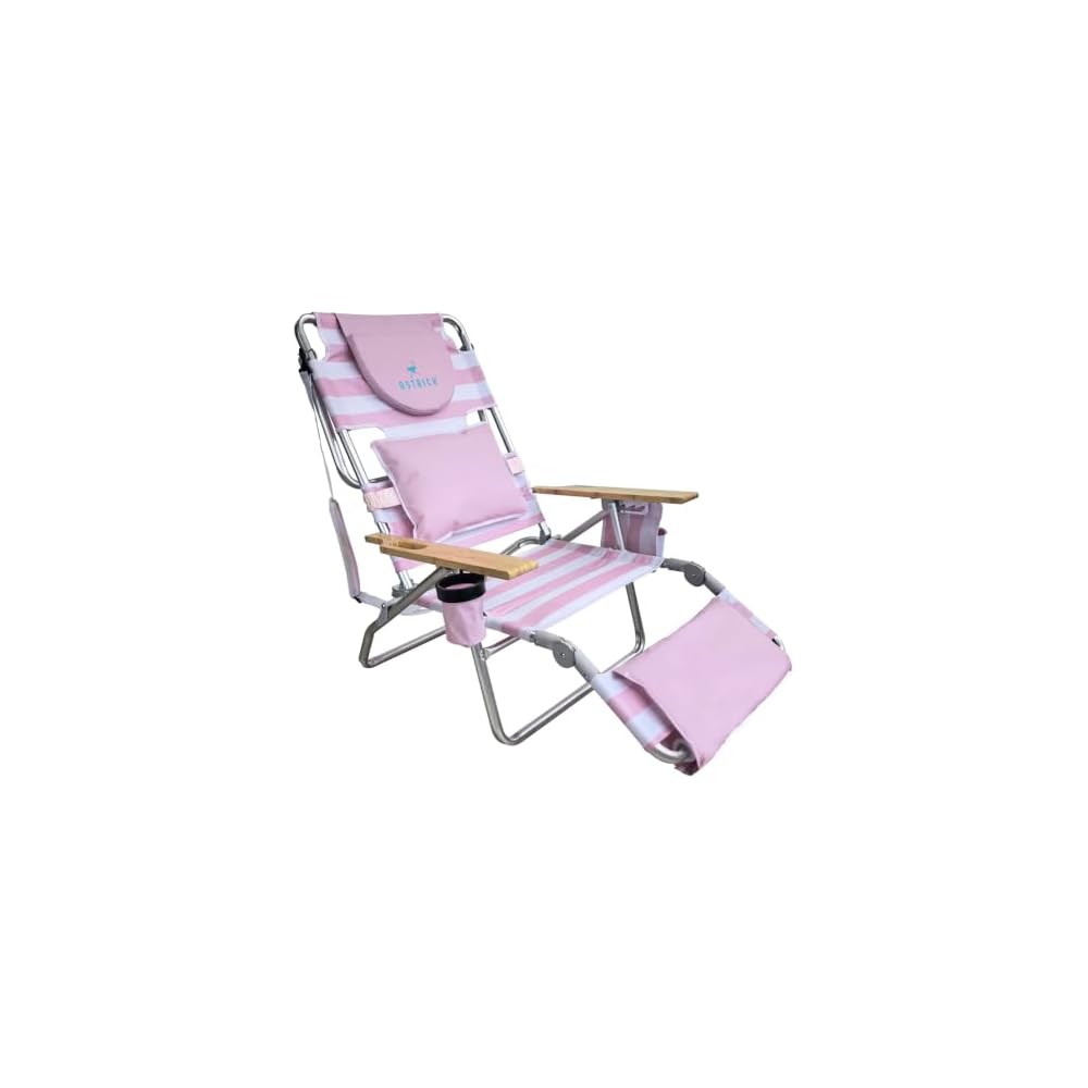 Ostrich The Deluxe 3N1 Lightweight Lawn Beach Reclining Lounge
