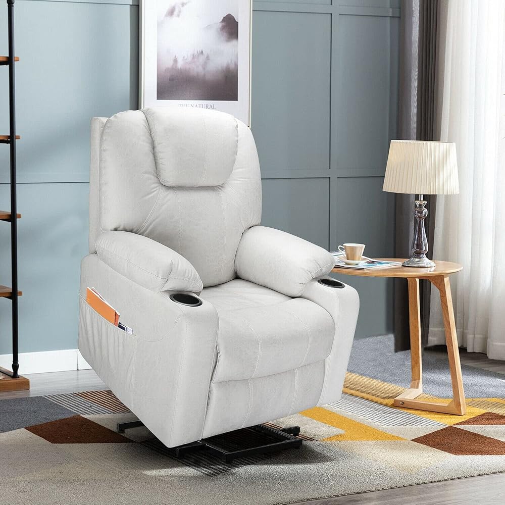Living Room Chairs Electric Full Body Massage Chair Recliner Zero Gravity Ergonomic Lounge Heating
